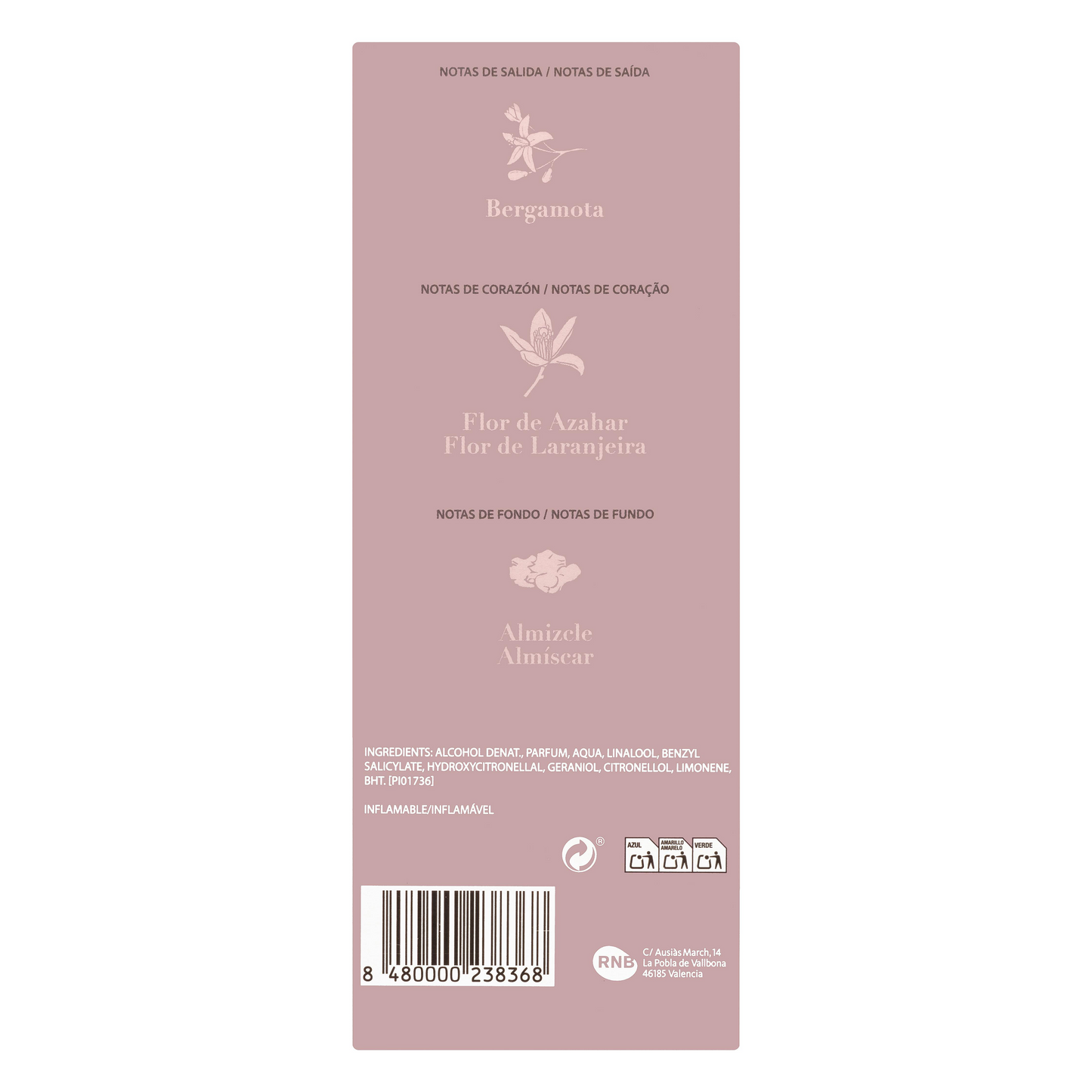 Eau de parfum mujer Verissime Bright